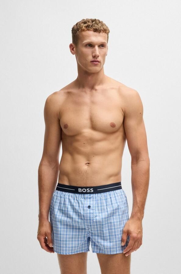 Boss Boxershort met labeldetail in een set van 2 stuks - Foto 7