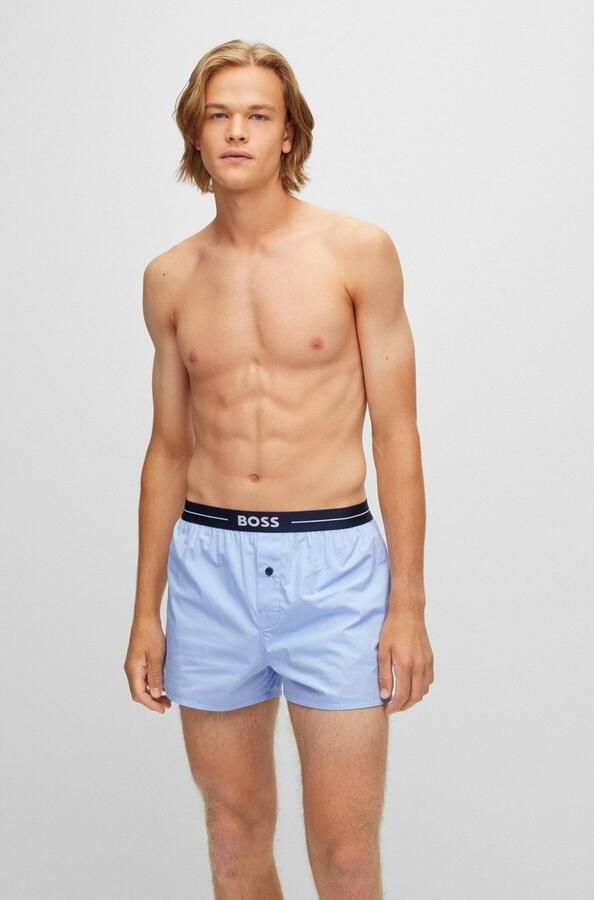 Boss Boxershort met labeldetail in een set van 2 stuks - Foto 12