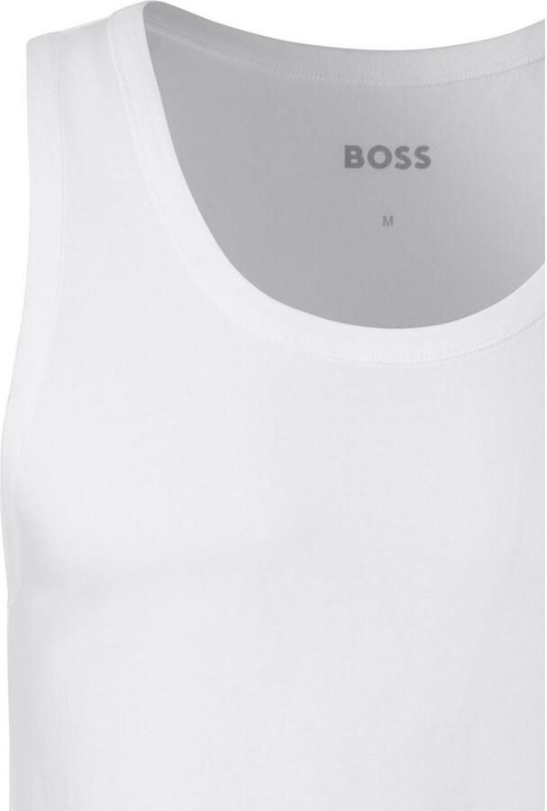 Boss Tanktop met labeldetail in een set van 3 stuks model 'Modern' - Foto 3