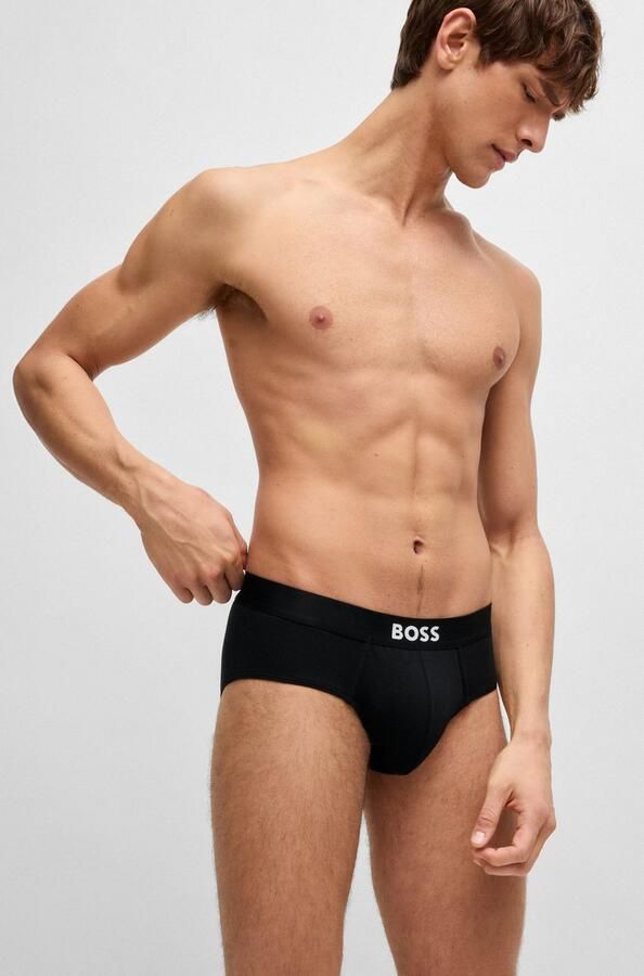 Boss Slip met elastische band met logo in een set van 3 stuks model 'ONE' - Foto 4