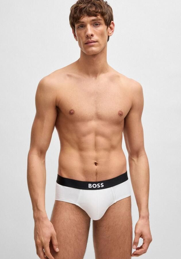 Boss Slip met elastische band met logo in een set van 3 stuks model 'ONE' - Foto 2