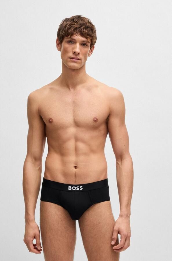 Boss Slip met elastische band met logo in een set van 3 stuks model 'ONE' - Foto 5