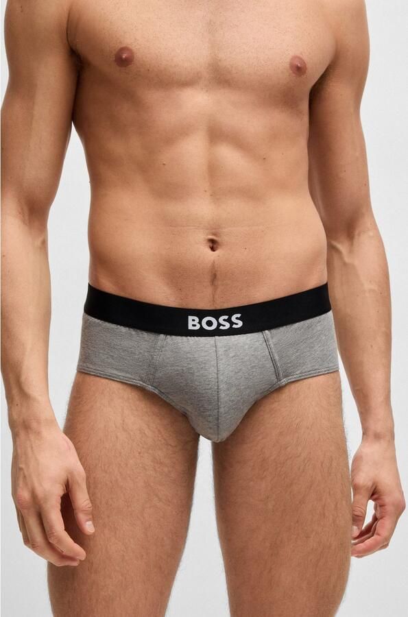Boss Slip met elastische band met logo in een set van 3 stuks model 'ONE' - Foto 3