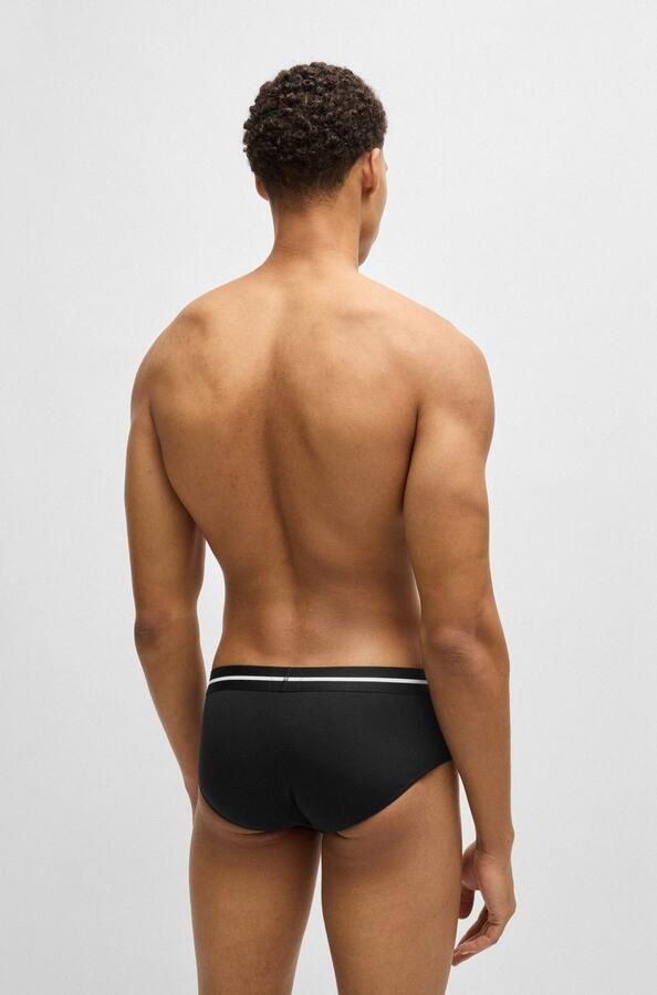 BOSS Hipster HipBr 3P Bold met black merklabel (Set van 3) - Foto 9