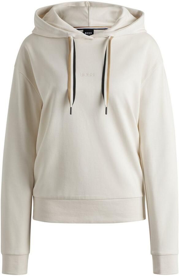 BOSS Hoodie CP Stripe Hoodie met contrastkleurige koord - Foto 5