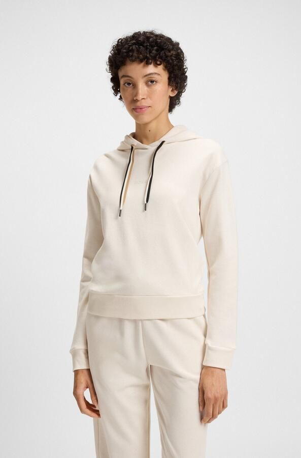 BOSS Hoodie CP Stripe Hoodie met contrastkleurige koord - Foto 4