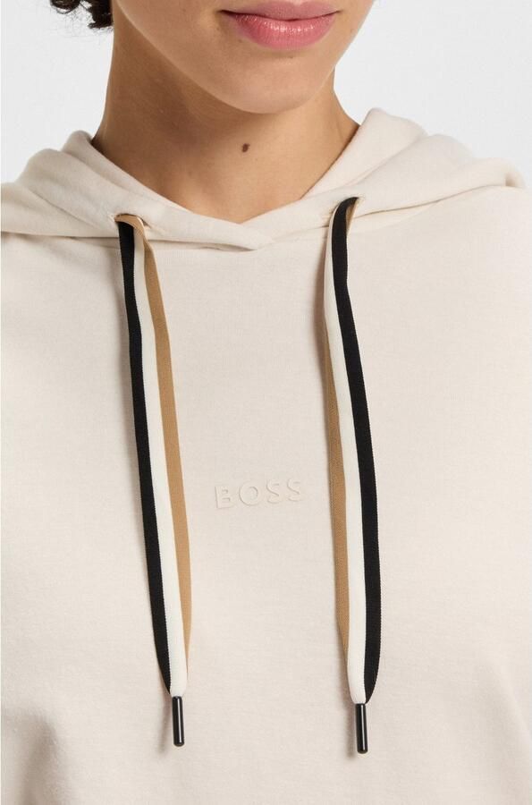 BOSS Hoodie CP Stripe Hoodie met contrastkleurige koord - Foto 2