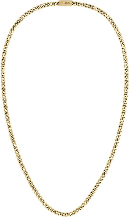 Boss Ketting zonder hanger Sieraden roestvrij staal halssieraad schakelketting CHAIN FOR HIM - Foto 2