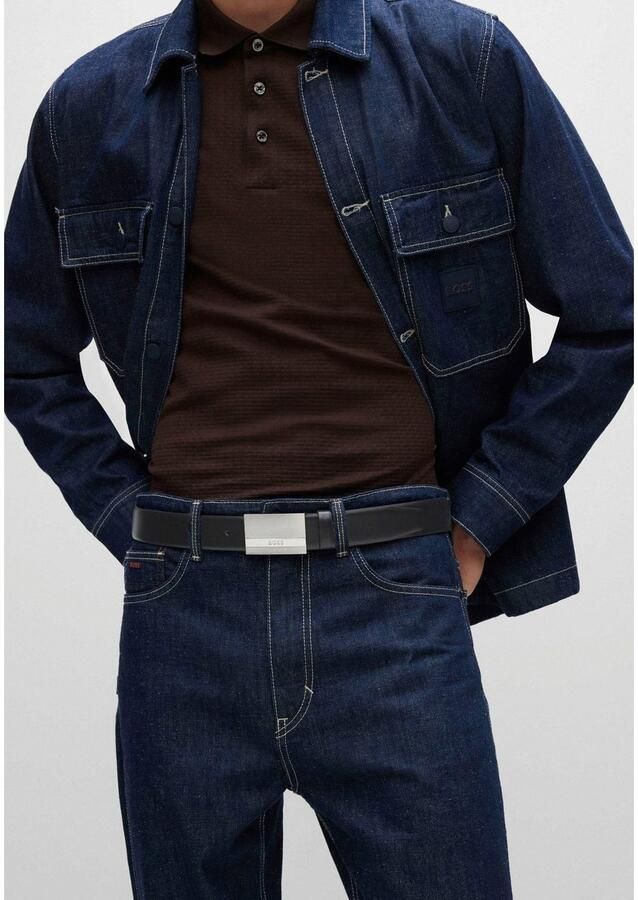 Boss Koppelriem met logo-riemsluiting - Foto 3