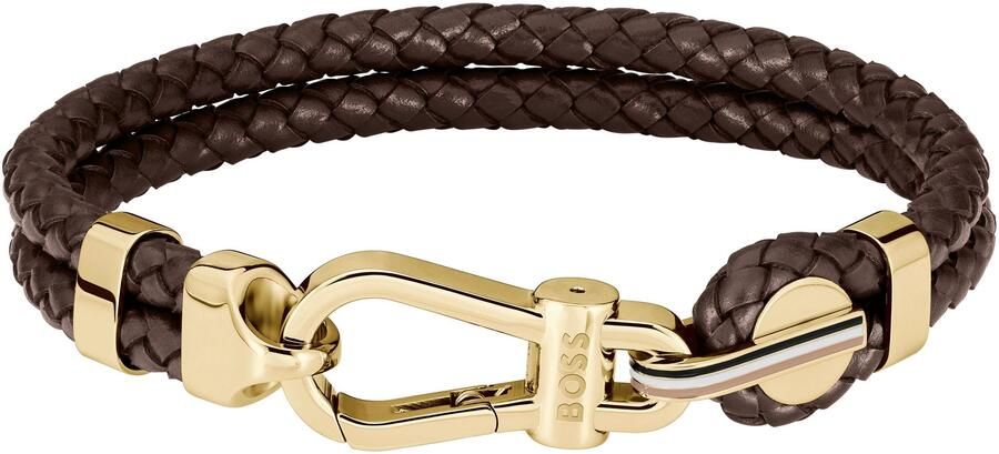 Boss Leren armband ARES PRIME - Foto 3