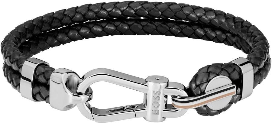 Boss Leren armband ARES PRIME - Foto 3