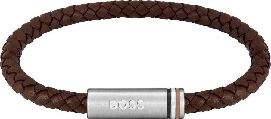Boss Leren armband ARES SINGLE - Foto 2
