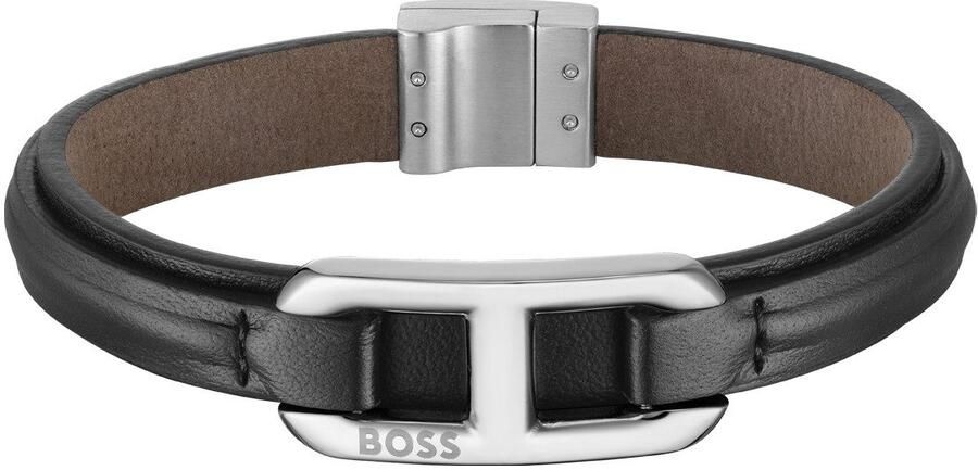 Boss Leren armband KODE - Foto 2