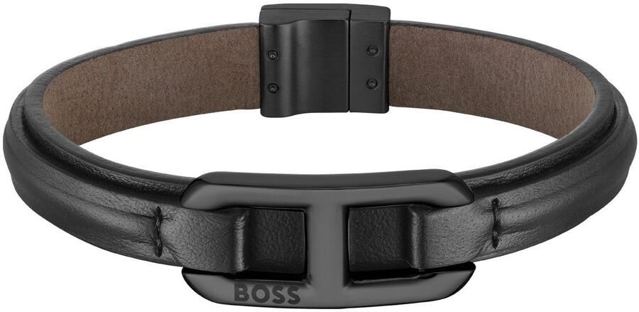 Boss Leren armband KODE - Foto 2