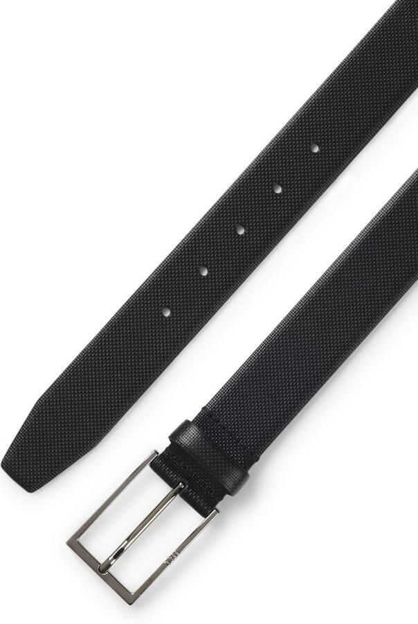 Boss Leren riem CARMELLO in structuur-look - Foto 3