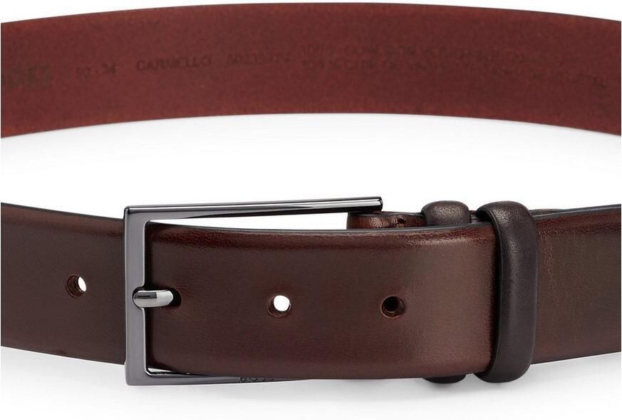 Boss Leren riem CARMELLO van gelooid leer met hugo logo-em ing op metalen sluiting - Foto 9