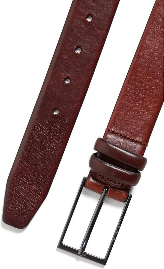 Boss Leren riem CARMELLO van gelooid leer met hugo logo-em ing op metalen sluiting - Foto 10