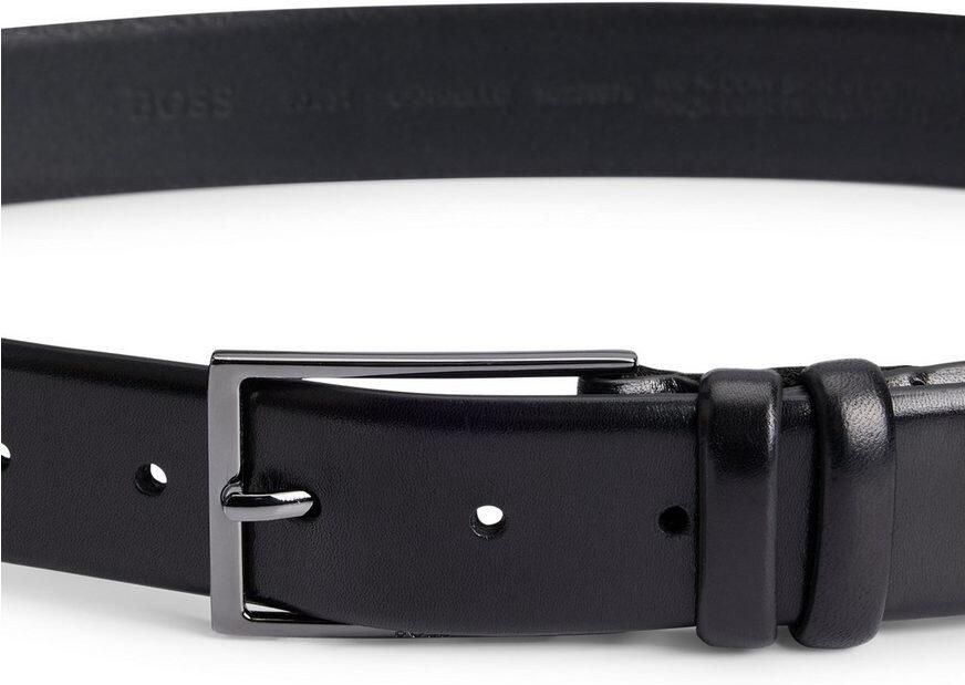 Boss Leren riem CARMELLO van gelooid leer met hugo logo-em ing op metalen sluiting - Foto 7