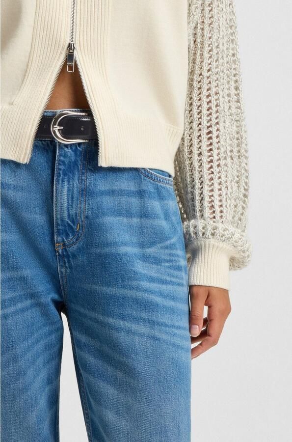 Boss Leren riem Carol-St Sz30 gemaakt in italië - Foto 4