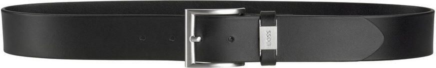 Boss Leren riem Connio zilverkleurige sluiting & logo-tekst op de lus - Foto 13