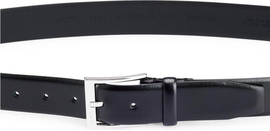 Boss Leren riem Elloy-PC-An_Sz35 met subtiele -reliëf op de sluiting - Foto 11