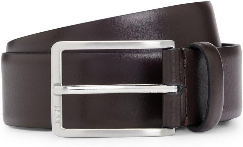 Boss Leren riem Erman-L_Sz35 met subtiele -reliëf op de sluiting - Foto 12