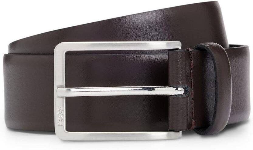 Boss Leren riem Erman-L_Sz35 met subtiele -reliëf op de sluiting - Foto 12