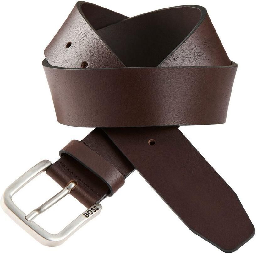 Boss Leren riem Janni Sz40 met reliëf op de sluiting - Foto 3