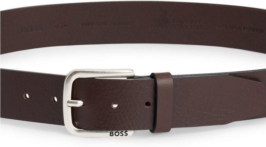 Boss Leren riem Janni Sz40 met reliëf op de sluiting - Foto 7