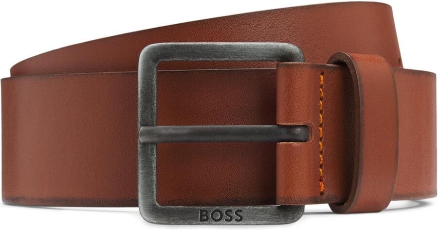 Boss Leren riem Jeeko_Sz40 met matte gesp - Foto 6