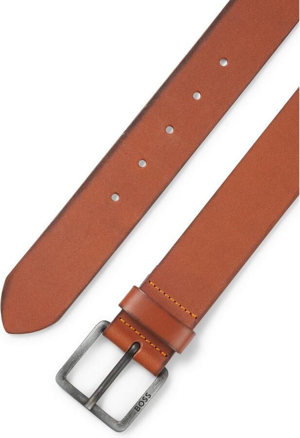 Boss Leren riem Jeeko_Sz40 met matte gesp - Foto 2