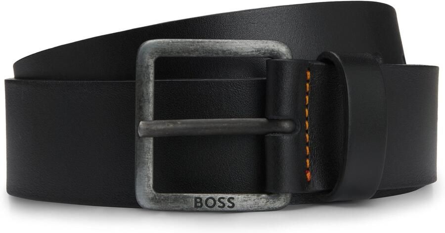 Boss Leren riem Jeeko_Sz40 met matte gesp - Foto 7