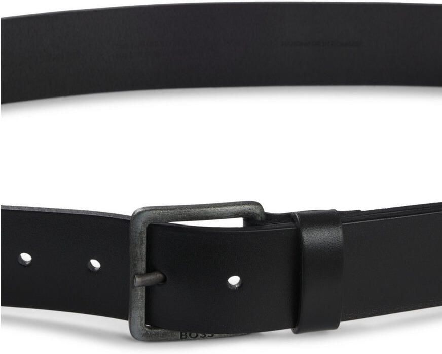 Boss Leren riem Jeeko_Sz40 met matte gesp - Foto 2