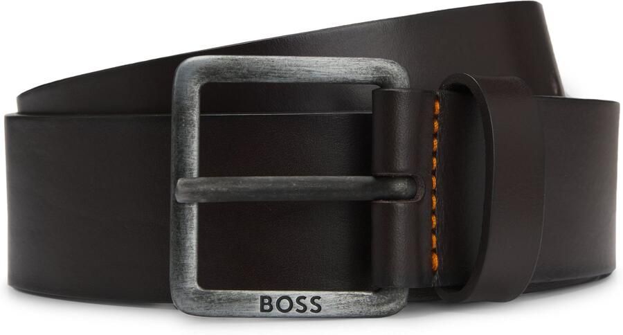 Boss Leren riem Jeeko_Sz40 met matte gesp - Foto 7