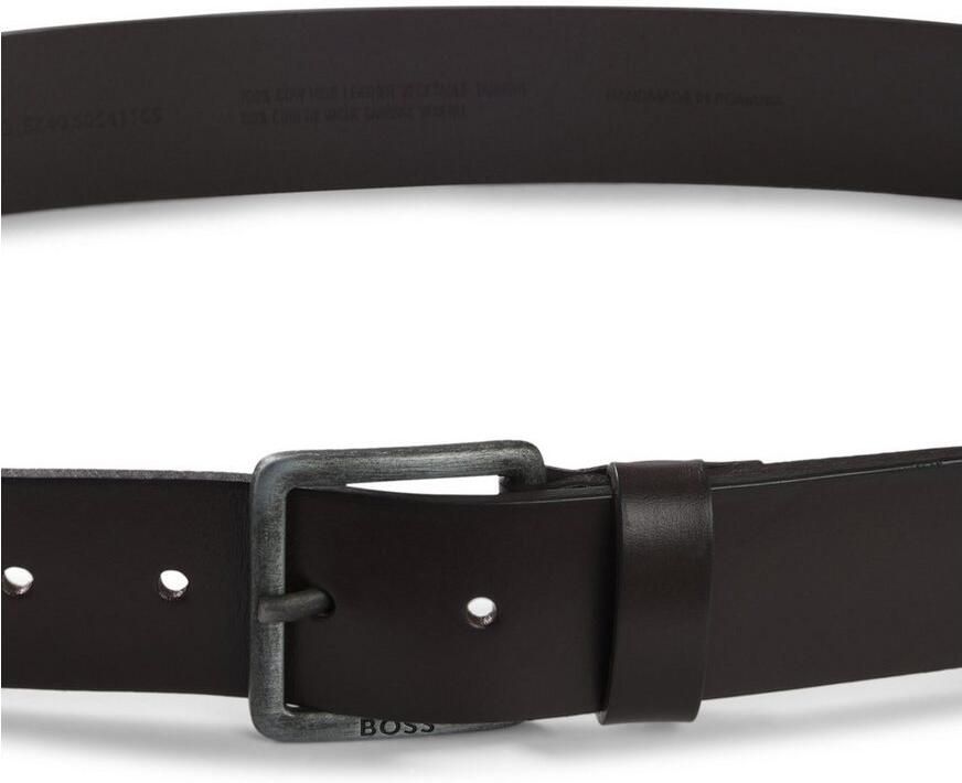 Boss Leren riem Jeeko_Sz40 met matte gesp - Foto 3