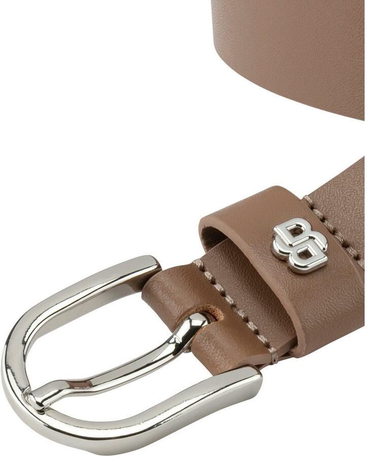 Boss Leren riem Scarlet-BB_Sz25 met -logo-pin