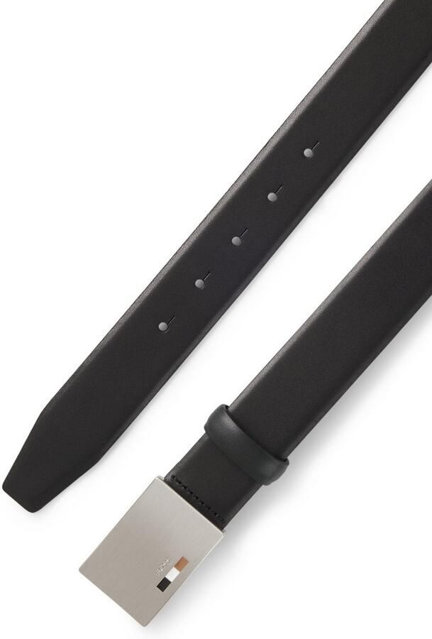 Boss Leren riem Strom-Icon-En_Sz35 met logo-riemsluiting - Foto 2