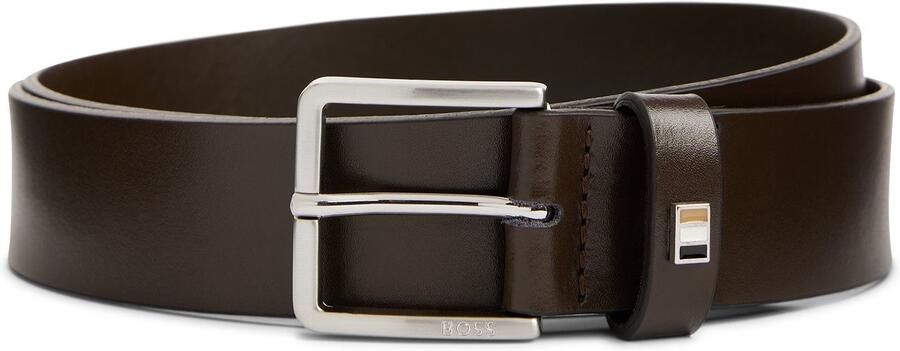 Boss Leren riem Ther-Flag-E_Sz35 met stijlvolle merkdetaillering - Foto 17