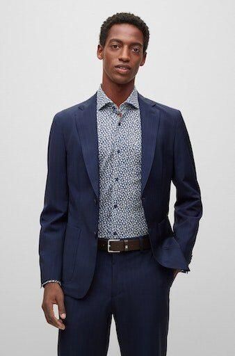 Boss Leren riem Ther-Flag-E_Sz35 met stijlvolle merkdetaillering - Foto 14