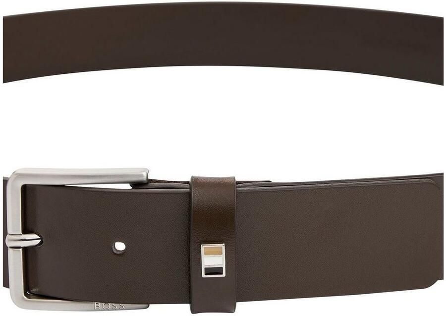 Boss Leren riem Ther-Flag-E_Sz35 met stijlvolle merkdetaillering - Foto 6