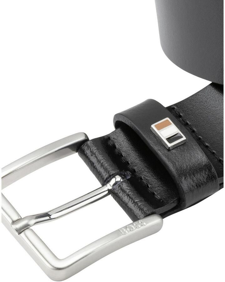Boss Leren riem Ther-Flag-E_Sz35 met stijlvolle merkdetaillering - Foto 3