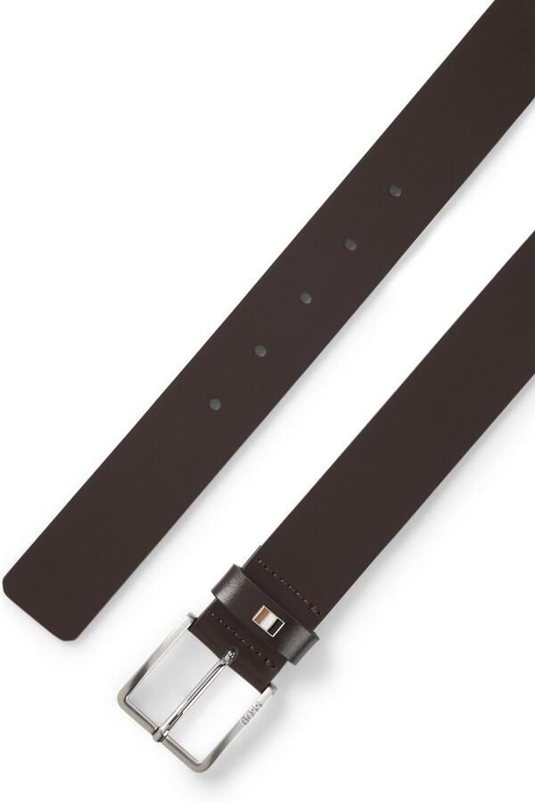 Boss Leren riem Ther-Flag-E_Sz35 met stijlvolle merkdetaillering - Foto 7