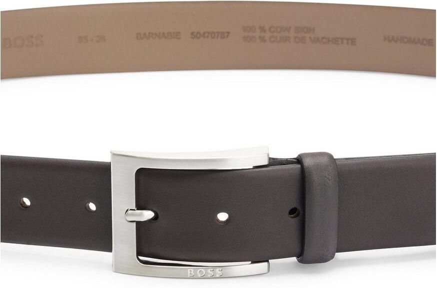 Boss Leren riem van nappaleer met logo-speldsluiting - Foto 10