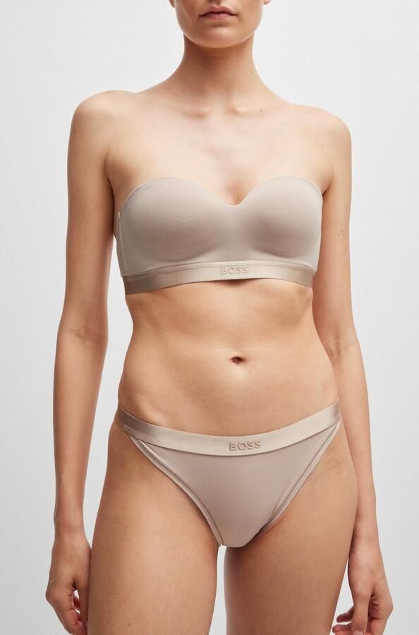 BOSS Push-up-bh PUSH-UP WIRELESS BEA met subtiele logo detail - Foto 4