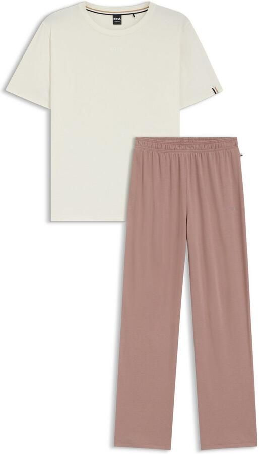 BOSS Pyjama CI Short Set tweekleurig ronde hals (2-delig) - Foto 3