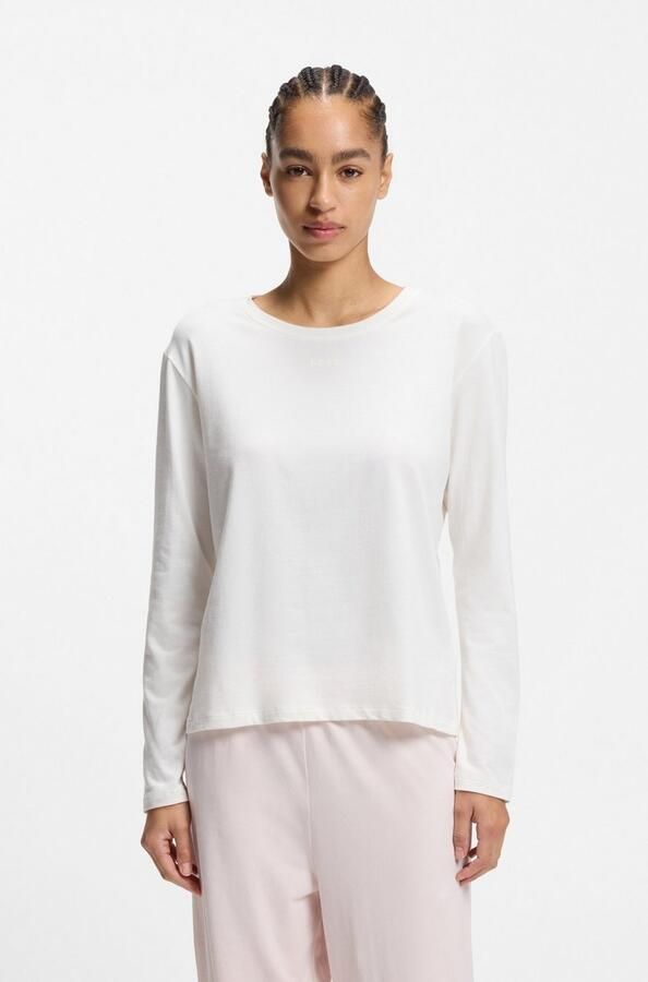 BOSS Pyjama Ronde hals elastische tailleband logo (set 2-delig)