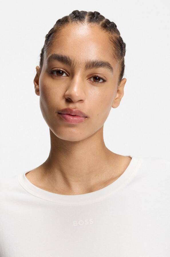 BOSS Pyjama Ronde hals elastische tailleband logo (set 2-delig) - Foto 2