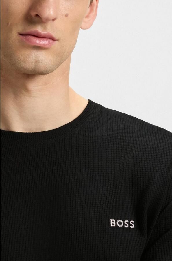 Boss Shirt met lange mouwen en labelstitching - Foto 4