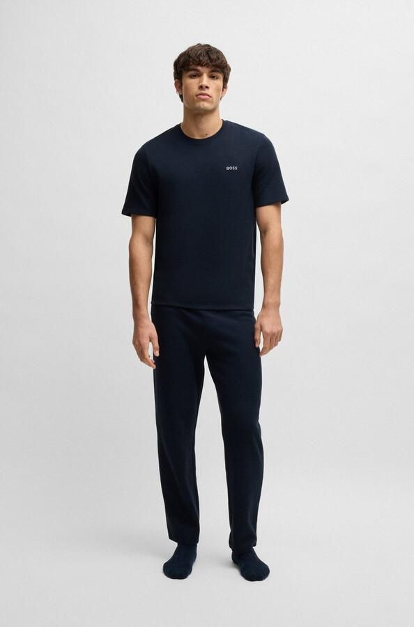 Boss T-shirt met labelstitching - Foto 4