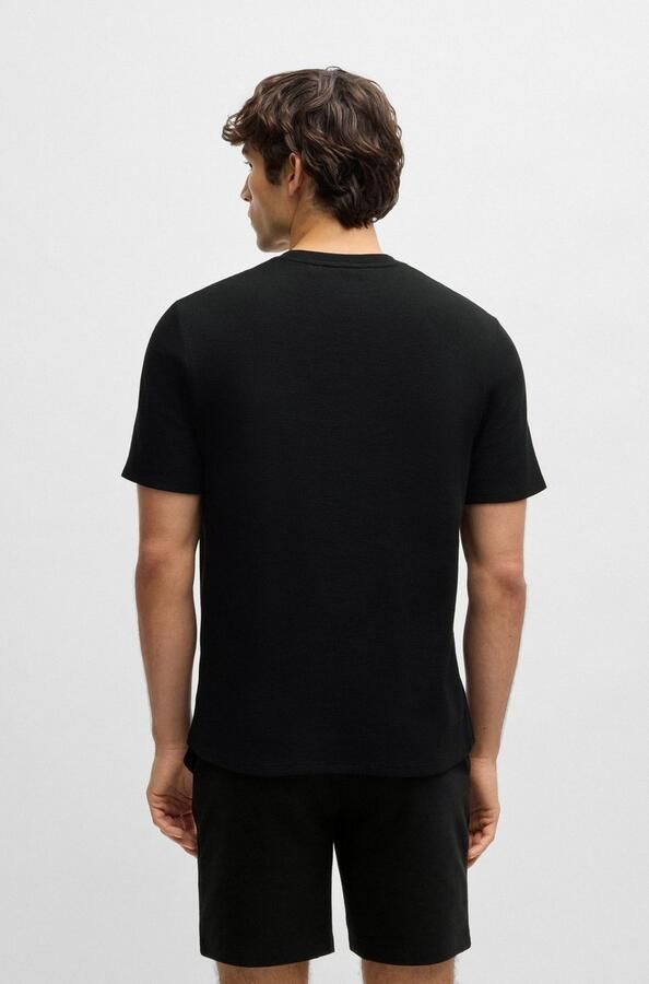 Boss T-shirt met labelstitching - Foto 4